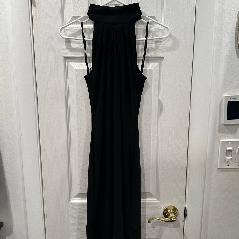 Ralph Lauren Black Backless Dress
